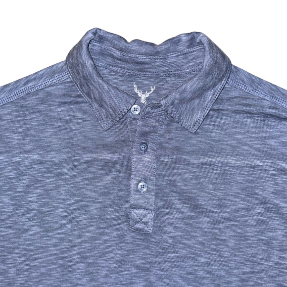 Men's NI COBY Polo Shirt Golf Size M Blue classy - Picture 3 of 7